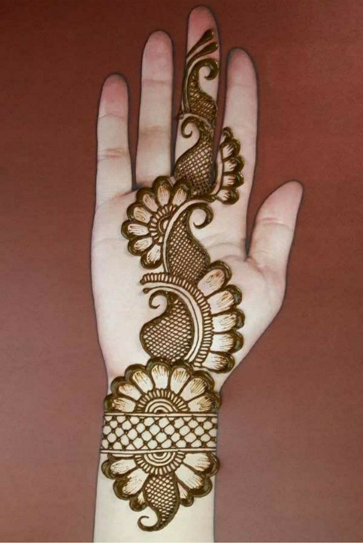 Easy Mehndi Designs For Front Hands Easy Beautiful Mehndi Simple