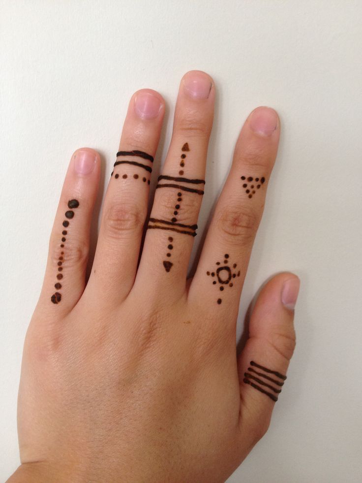 Easy Tattoo Designs For Beginners Easy Henna Tattoo Designs For