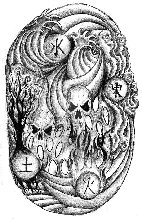 Elemental Tattoo By Acetheone On Deviantart