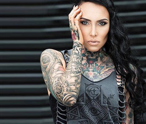 Enter Makani Terror S World The Tattooed Model Who Is Redefining