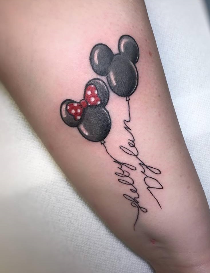 Exclusive Mickey And Minnie Mouse Tattoo Blurmark