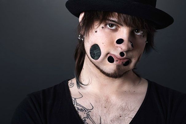 Extreme Body Art Enthusiast Takes Facial Piercing To Another Level Body Modifications