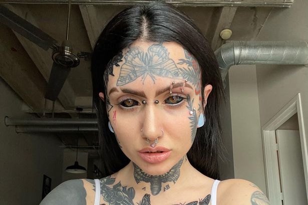 Extreme Body Modification Woman Dubbed Amp 39 Demon Amp 39 Who Spent 34K Flaunts New Fangs Daily Star