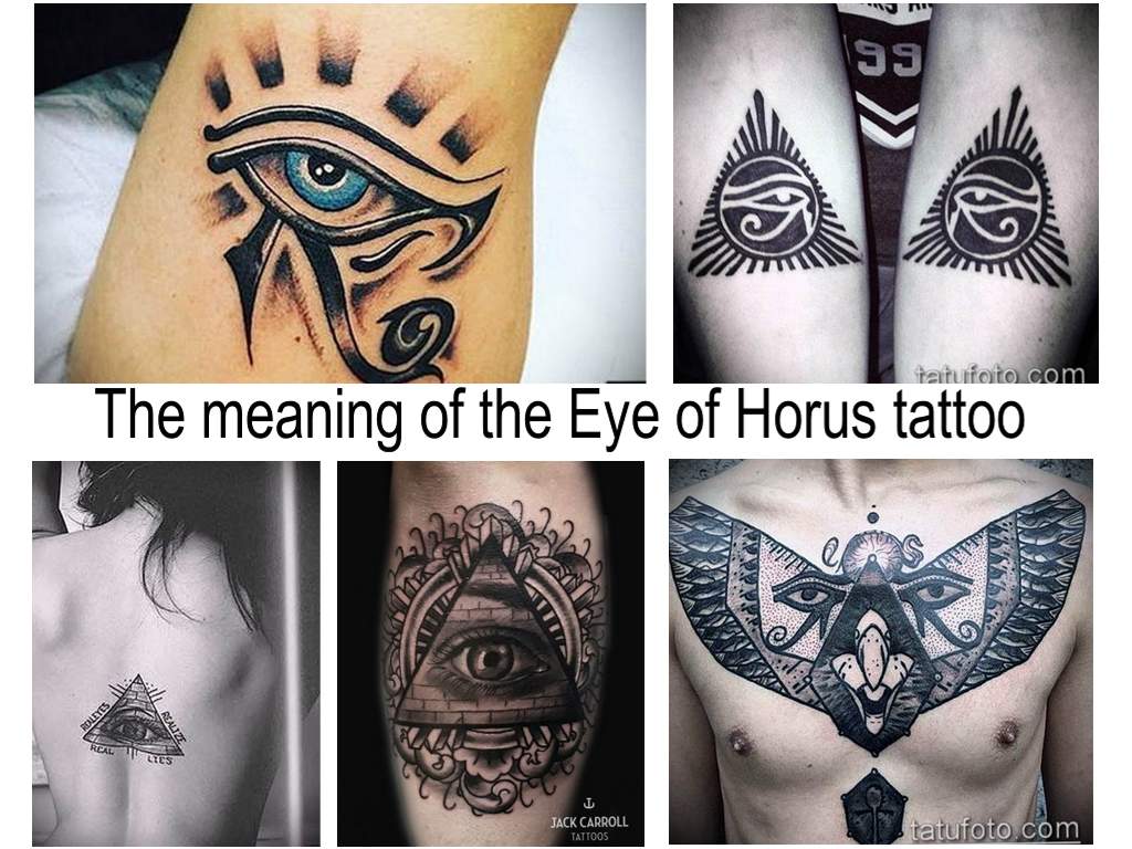 Eye of Horus Tattoo Designs and Their Ancient Meaning