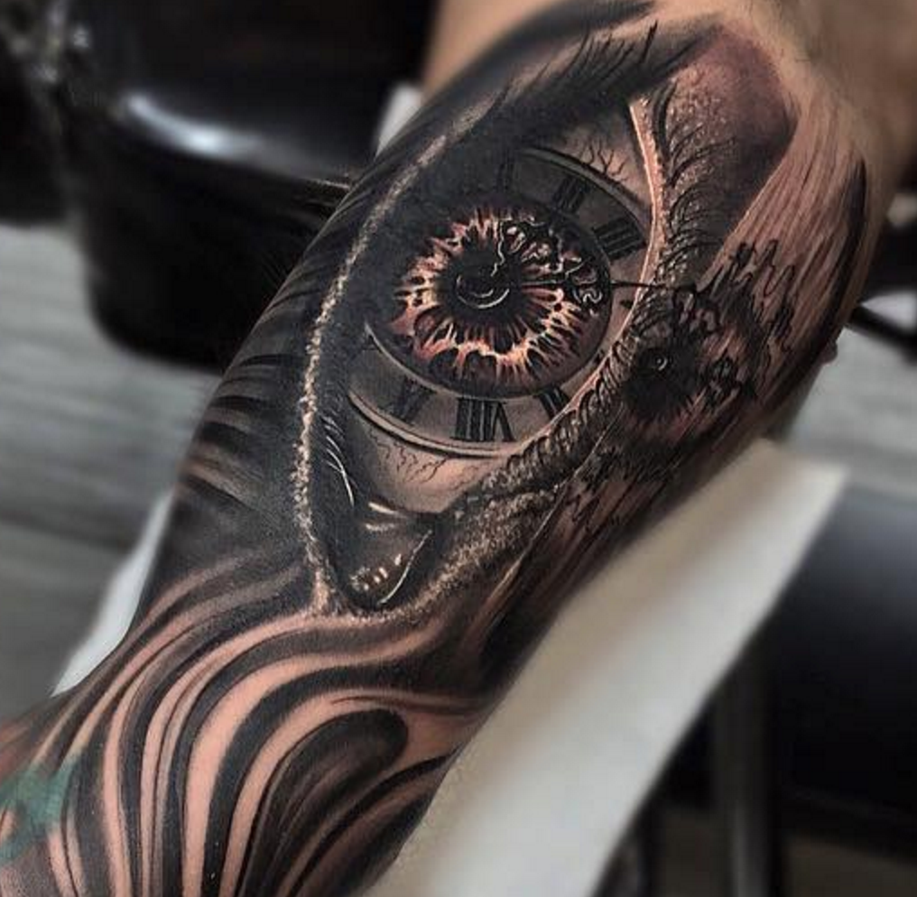 Eye Tattoo Designs On Arm City Of