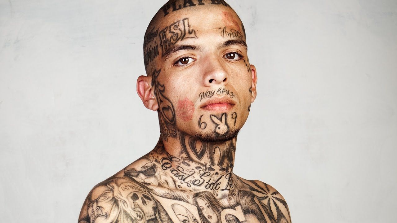 Face Tattoos Gang