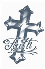 Faith Tattoo with Cross Symbolism and Design Inspiration