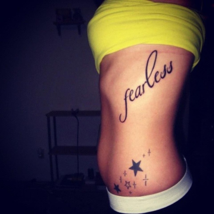 Fearless Tattoo Inspirational Tattoos Fearless Tattoo Matching Tattoos