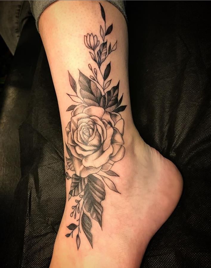 Female Rose Tattoo Design Beauty Is A Gesture Lilyart