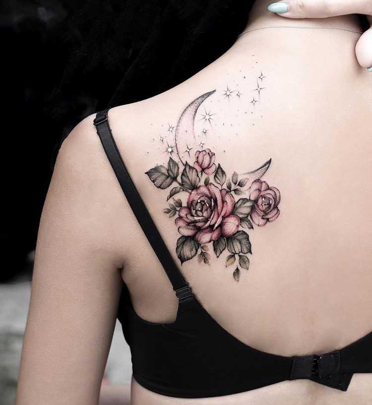 10 Beautiful Female Rose Tattoo Designs and Ideas