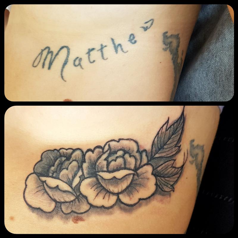 Feminine Flower Cover Up Tattoo By Steve Malley Tattoonow