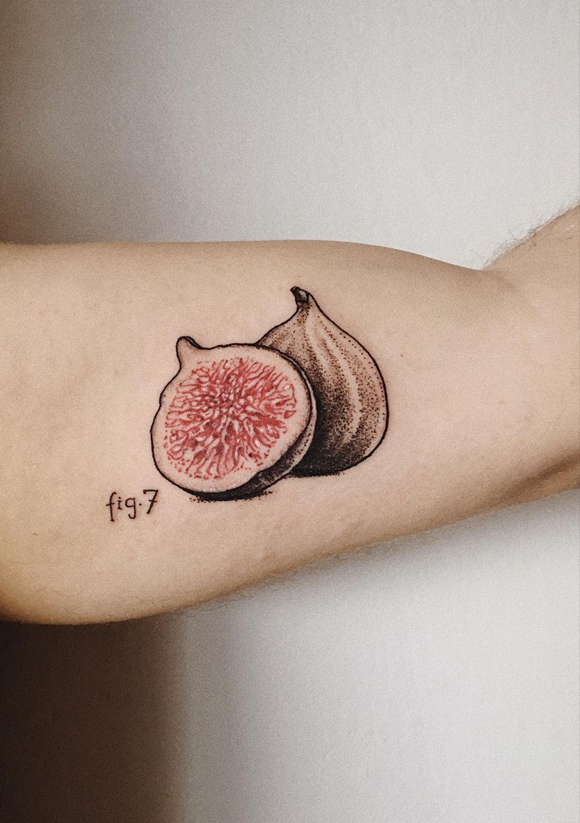 Fig Tattoo On The Forearm Artofit