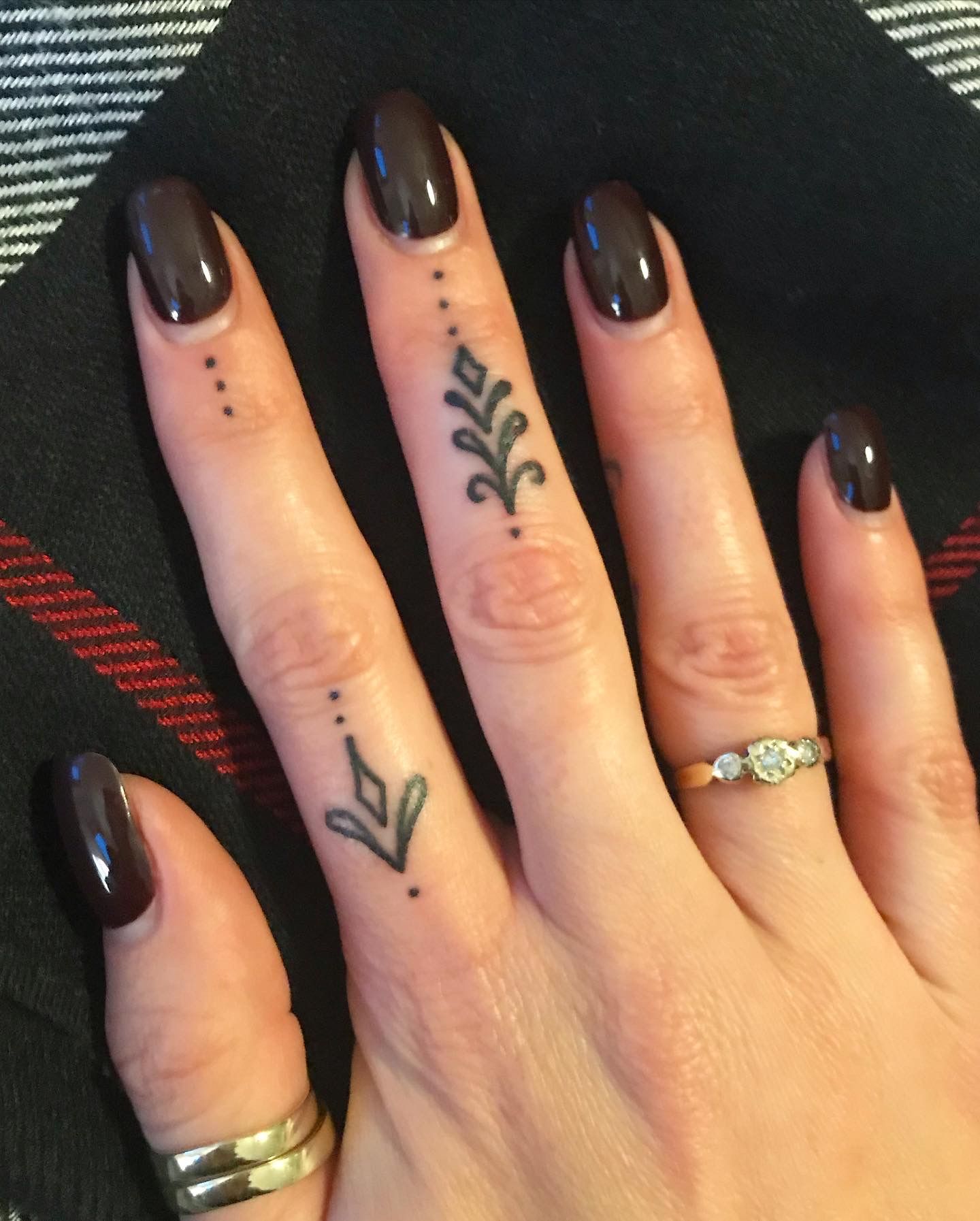 Finger Dot Tattoo: A Delicate Symbol of Personal Style