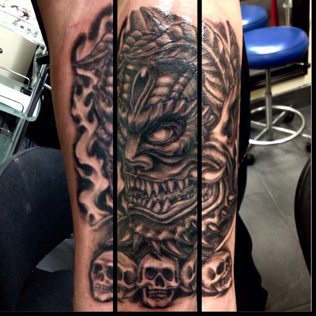 Finished My Sleeve For Athenstattooexpo Darkside Tattoo Instagram