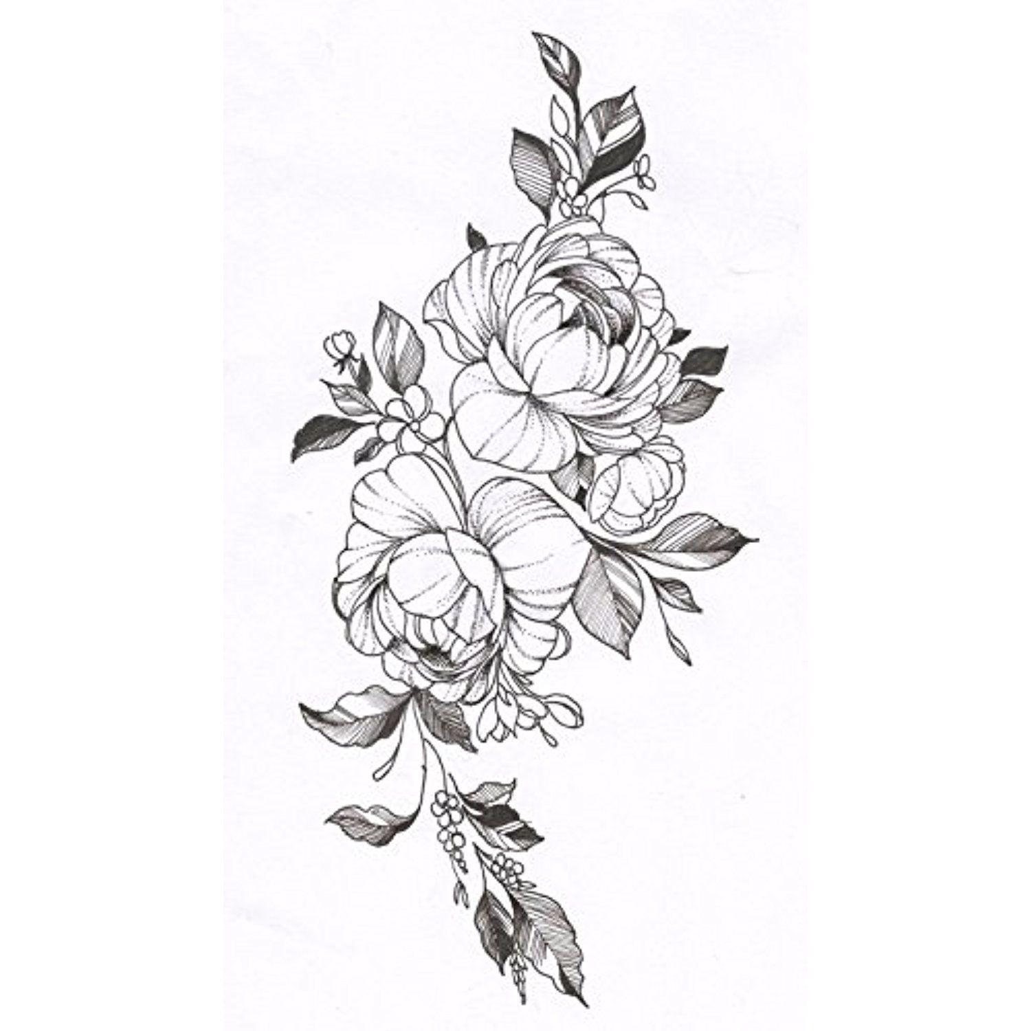 Floral Sleeve White Flower Tattoos Flower Tattoo Sleeve Sleeve