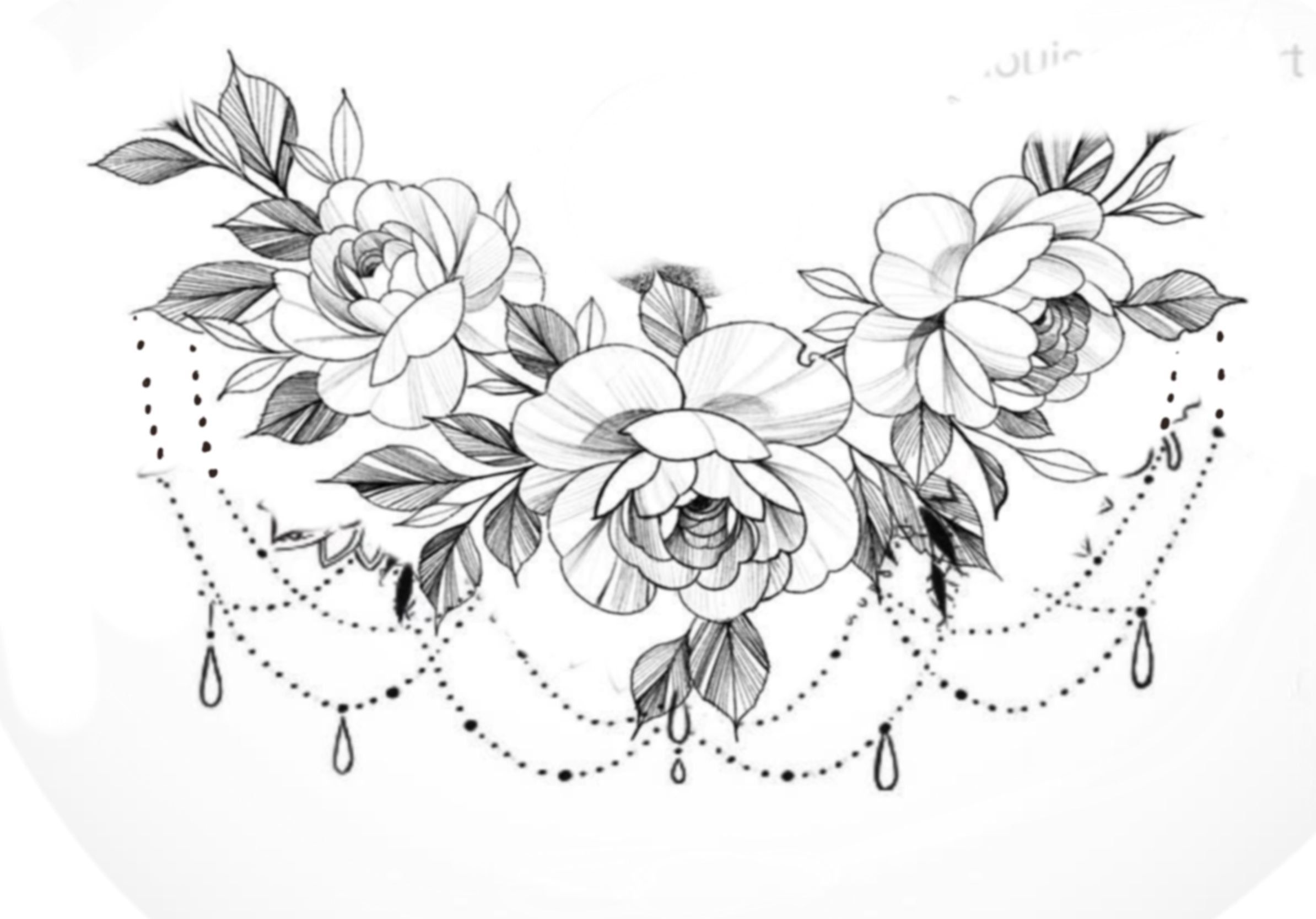 7 Unique Flower Chest Tattoo Designs for Women