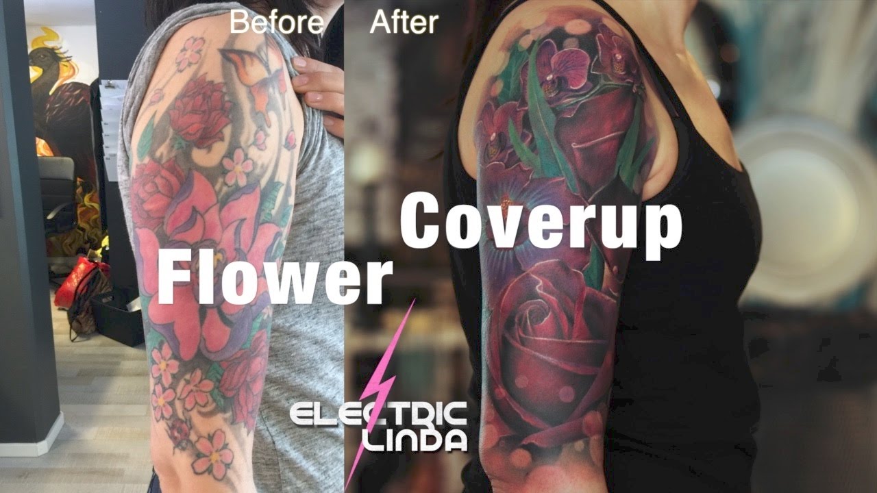 5 Ways to Cover Up an Unwanted Flower Tattoo