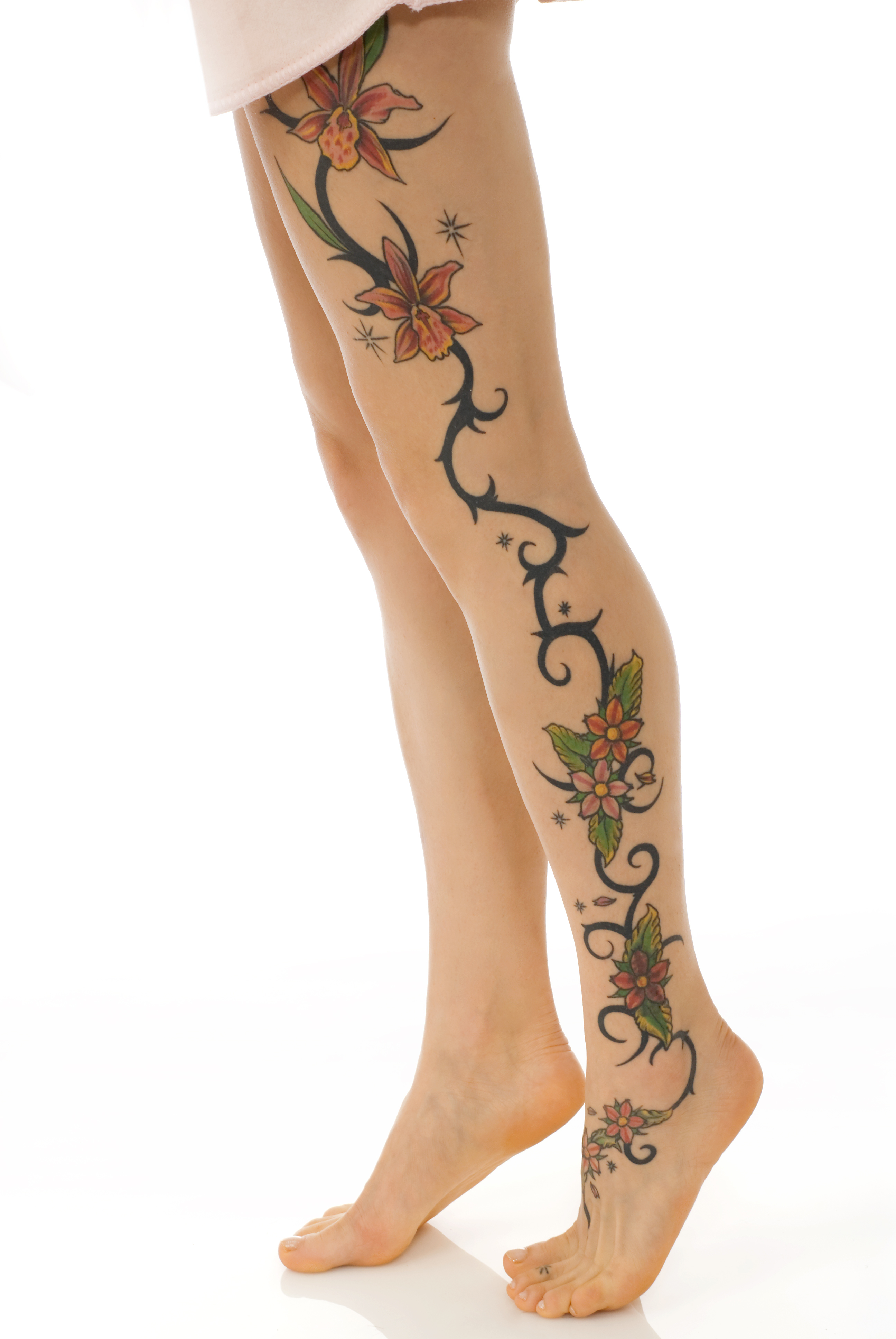 Flowering Vine Tattoos: A Symbol of Beauty and Freedom