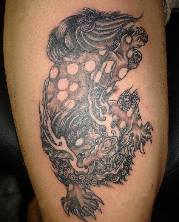 Foo Dog Tattoos Designs Ideas And Meaning Tattoos For You