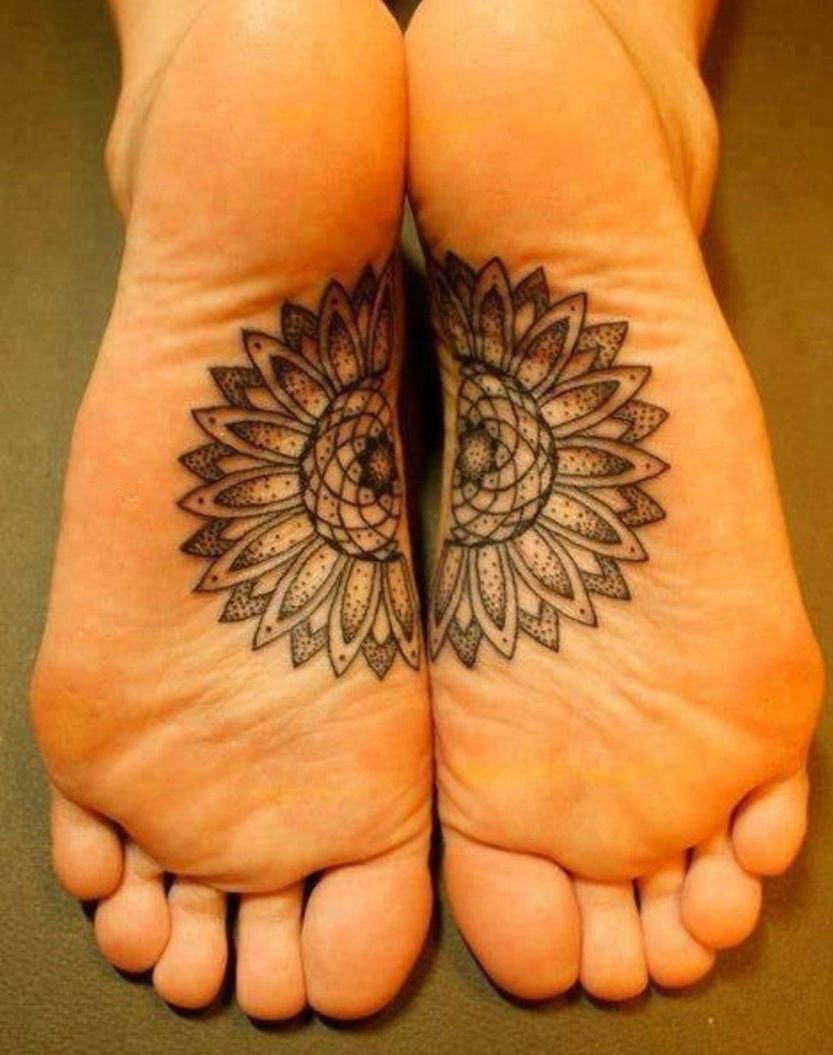 Unique Foot Tattoo Designs for Men