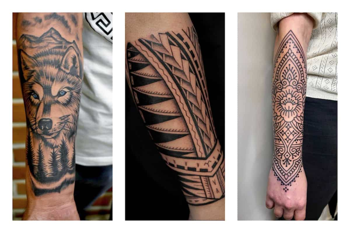 Forearm Tattoo Men Arm Band Tattoo Leg Tattoos Body Art Tattoos