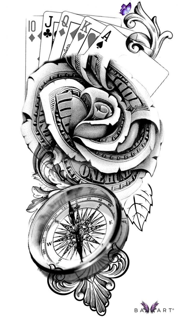 Forearm Tattoo Template