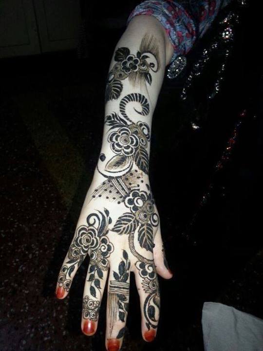 Full Arms Mehndi Henna Designs 2018