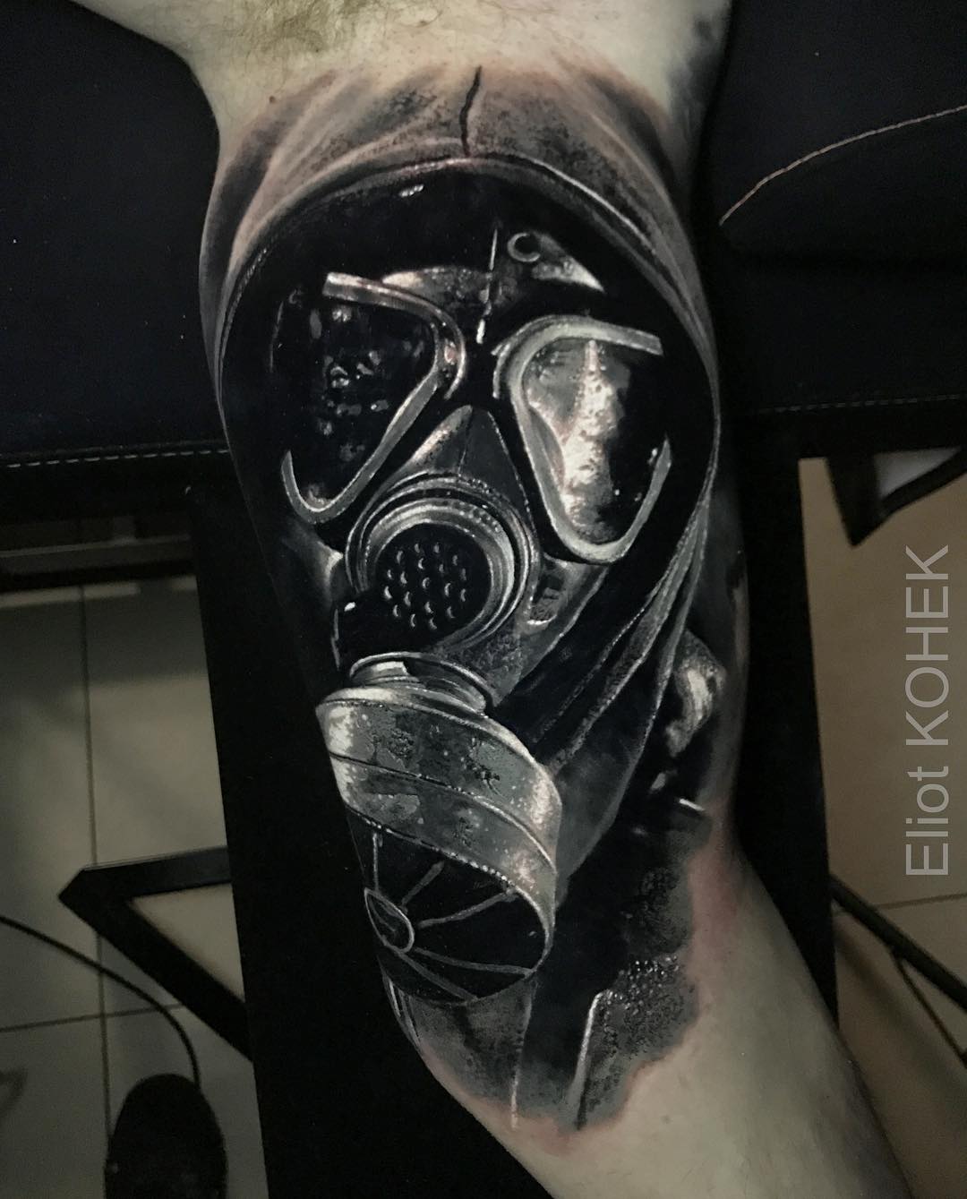 Gas Mask Tattoo Designs