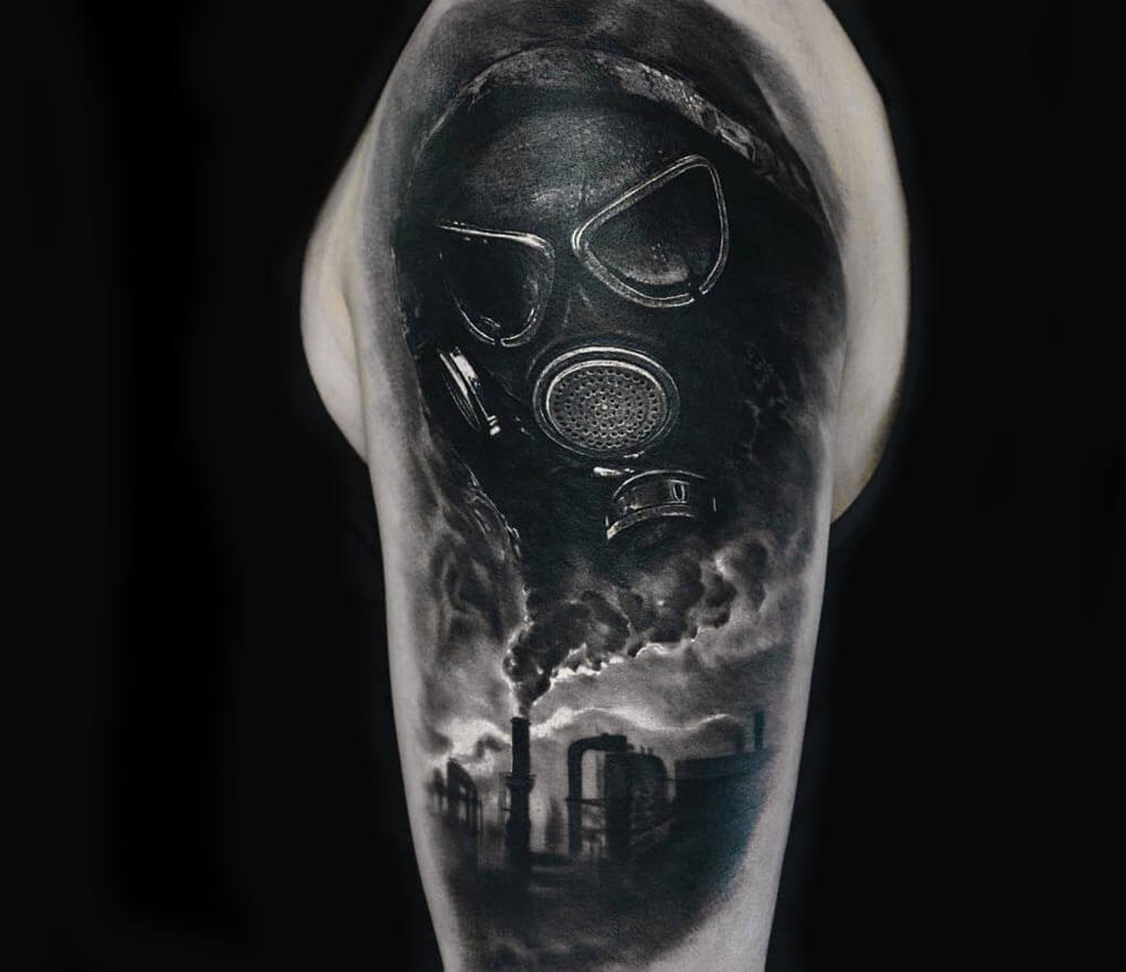 10 Unique Gas Mask Tattoo Designs to Know