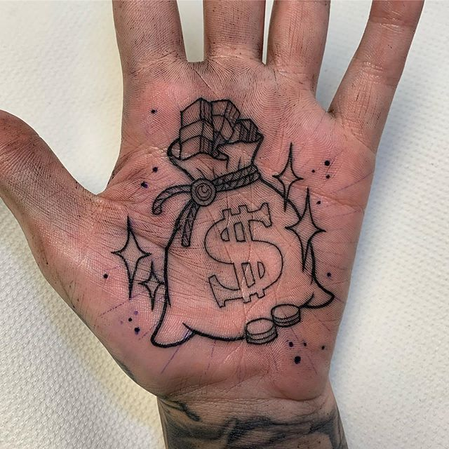 Get 20 Skizze Tattoo Money Schriftzug