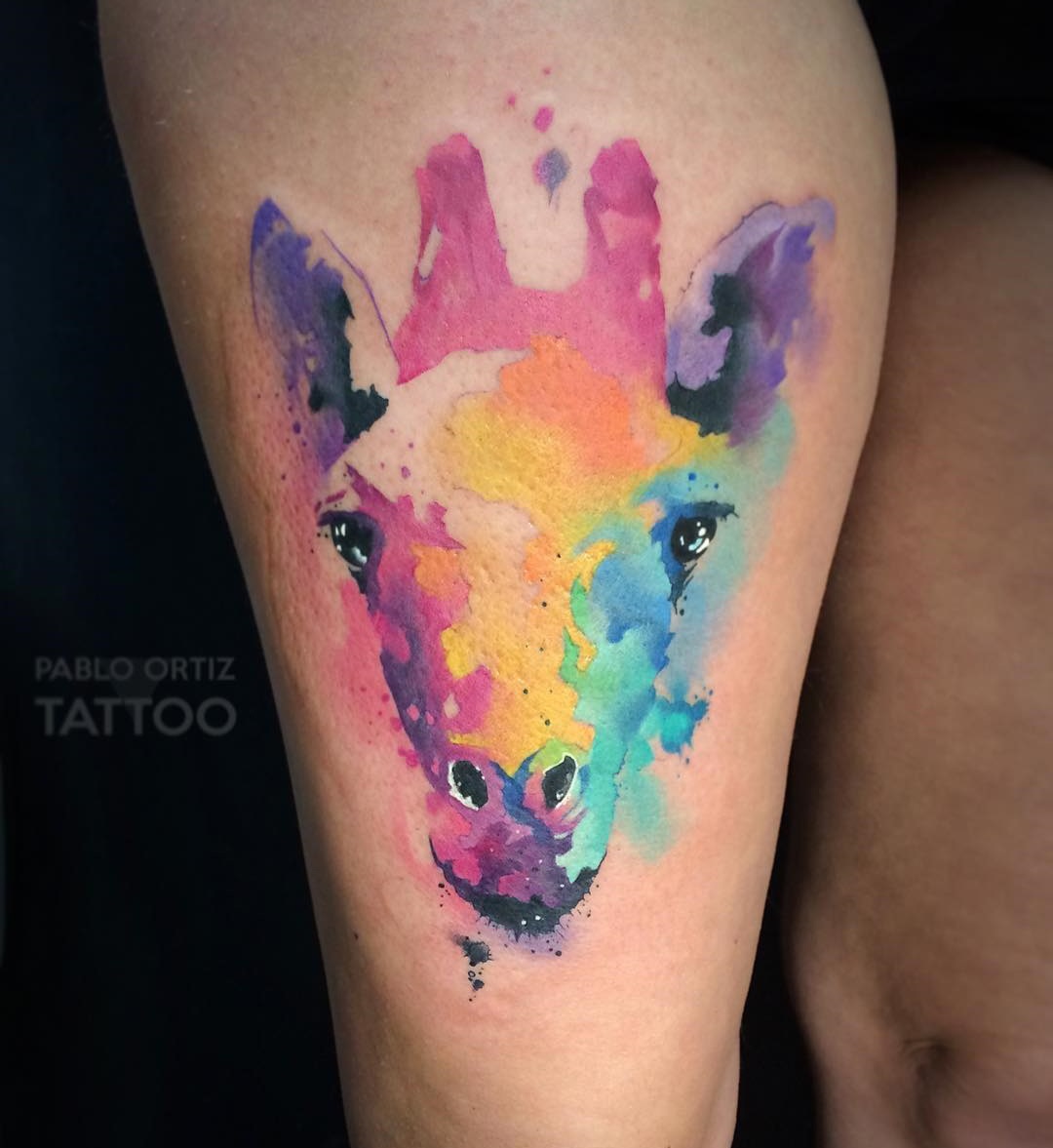 Meaning and Designs of a Giraffe Tattoo