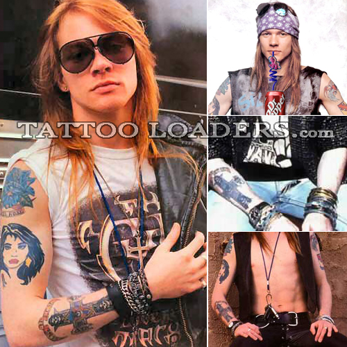 Girl Tattoo Axl Rose