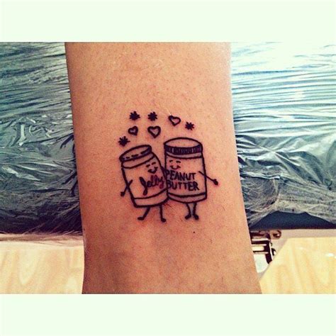 Goodinfo Peanut Butter And Jelly Jar Tattoo