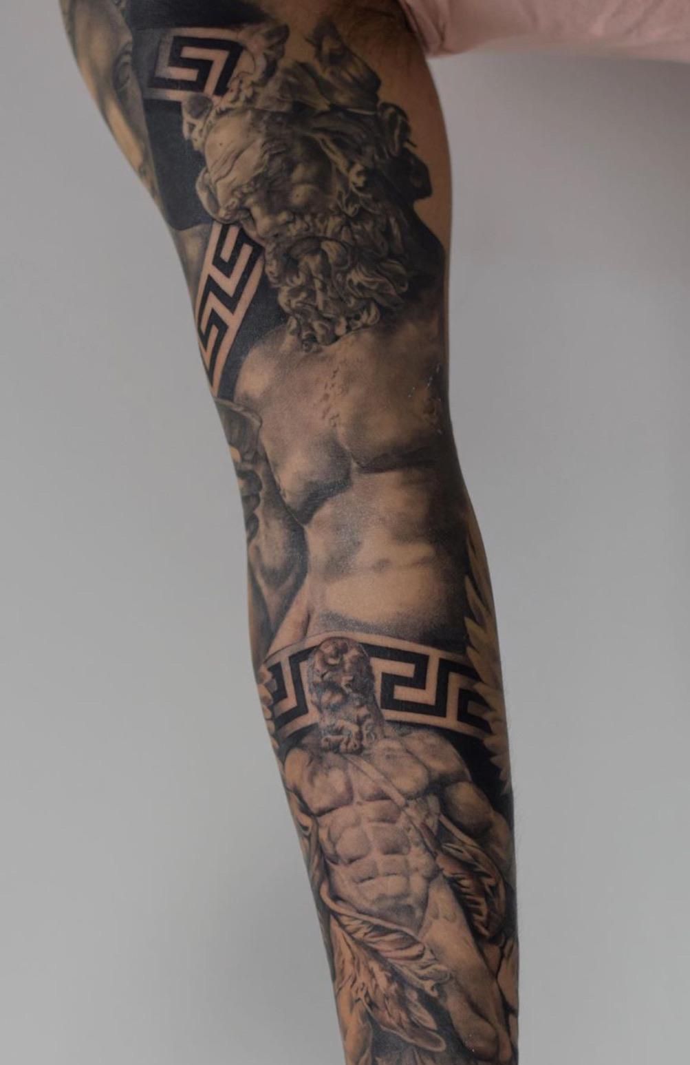 Greek Mythology Sleeve By Justin T At Skin Design Las Vegas Nv R