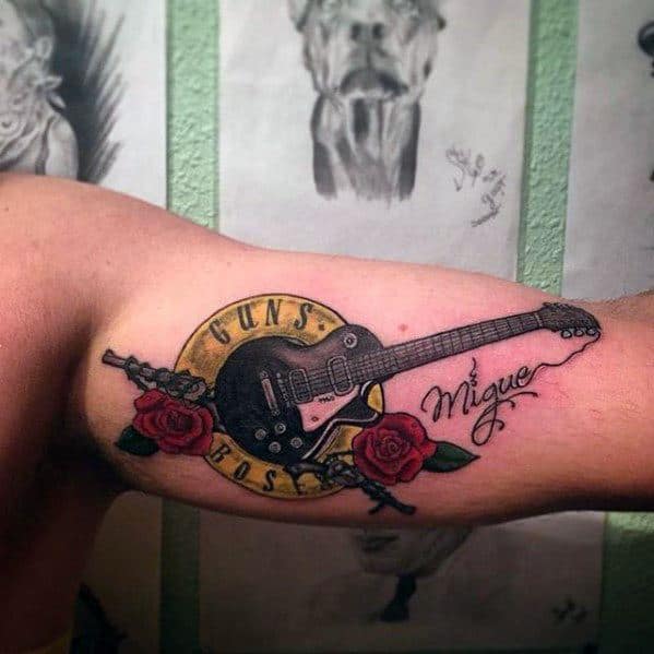 10 Iconic Guns N' Roses Tattoo Designs