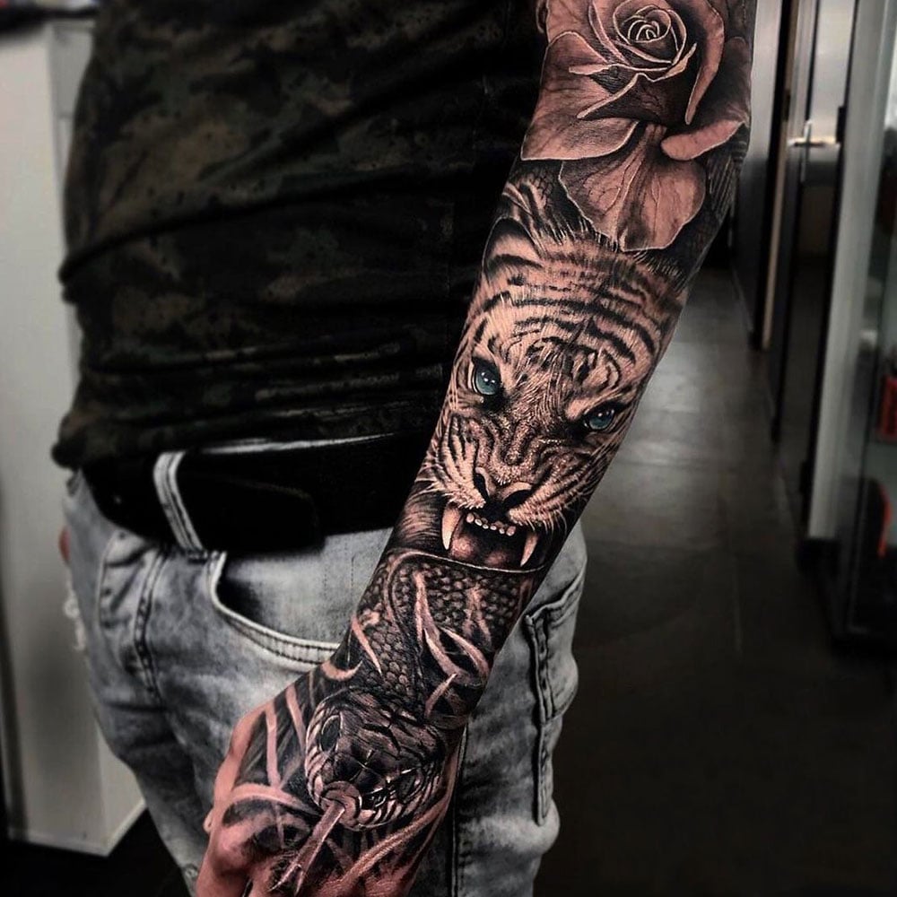 20 Half Sleeve Tattoo Ideas for Men and Women