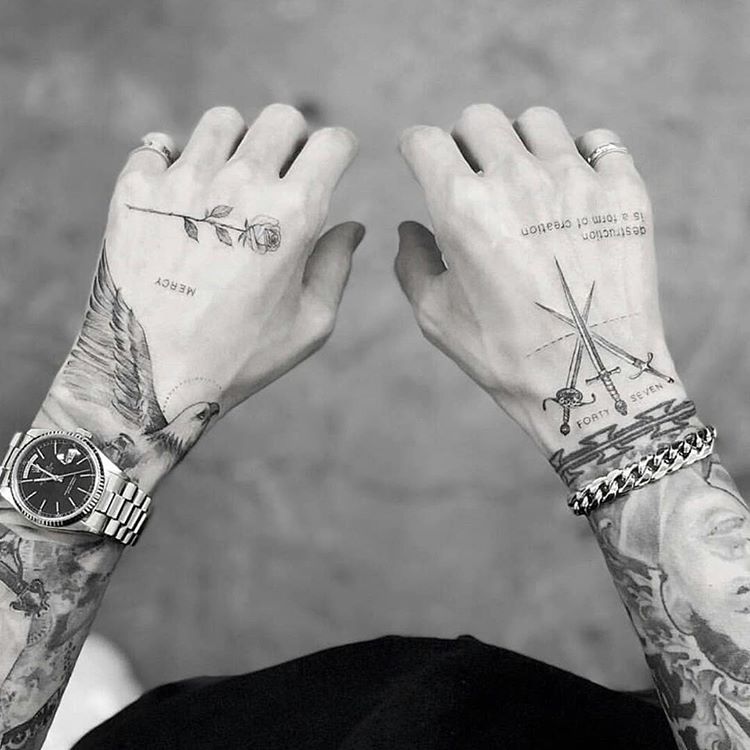 40 Unique Hand Tattoo Ideas for Men