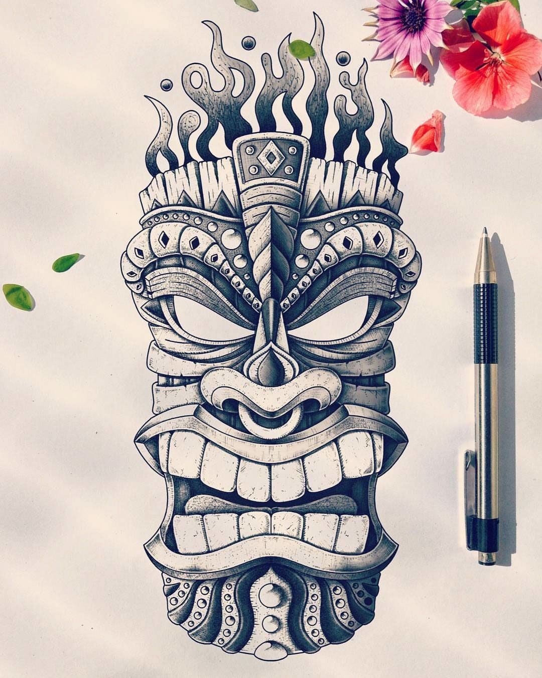 Hawaiian Tiki Tattoo Designs and Their Meaning