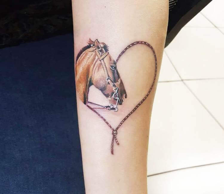 Horse And Heart Tattoo By Renata Jardim Tattoo Post 18540