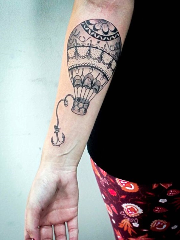 Hot Air Balloon Tattoos Designs And Ideas That Will Blow Your Mind