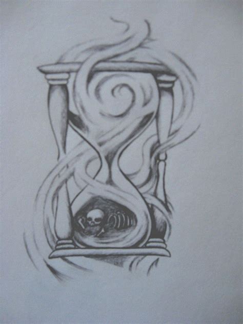 Hourglass Of Bones By Chocopbcup22 On Deviantart Hourglass Tattoo