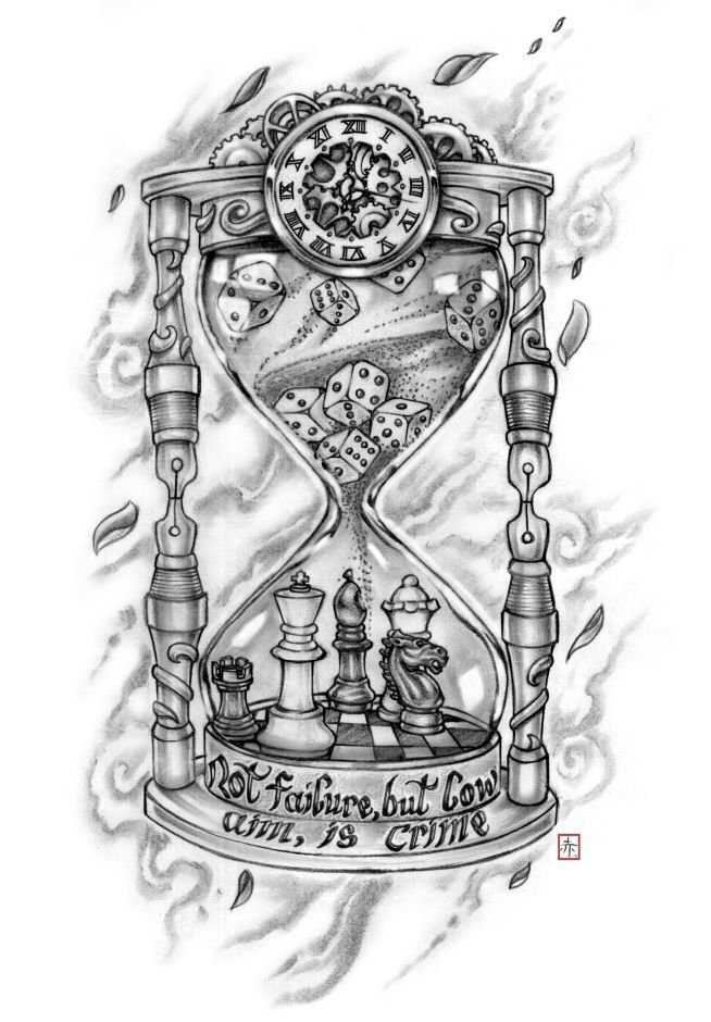 7 Hourglass Tattoo Drawing Ideas to Inspire