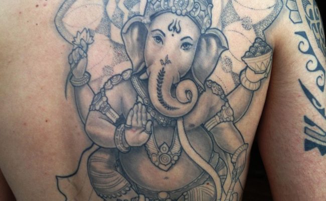 How To Make Lord Ganesha Tattoo Ganesh Chaturthi Ganpati Bappa Tattoo