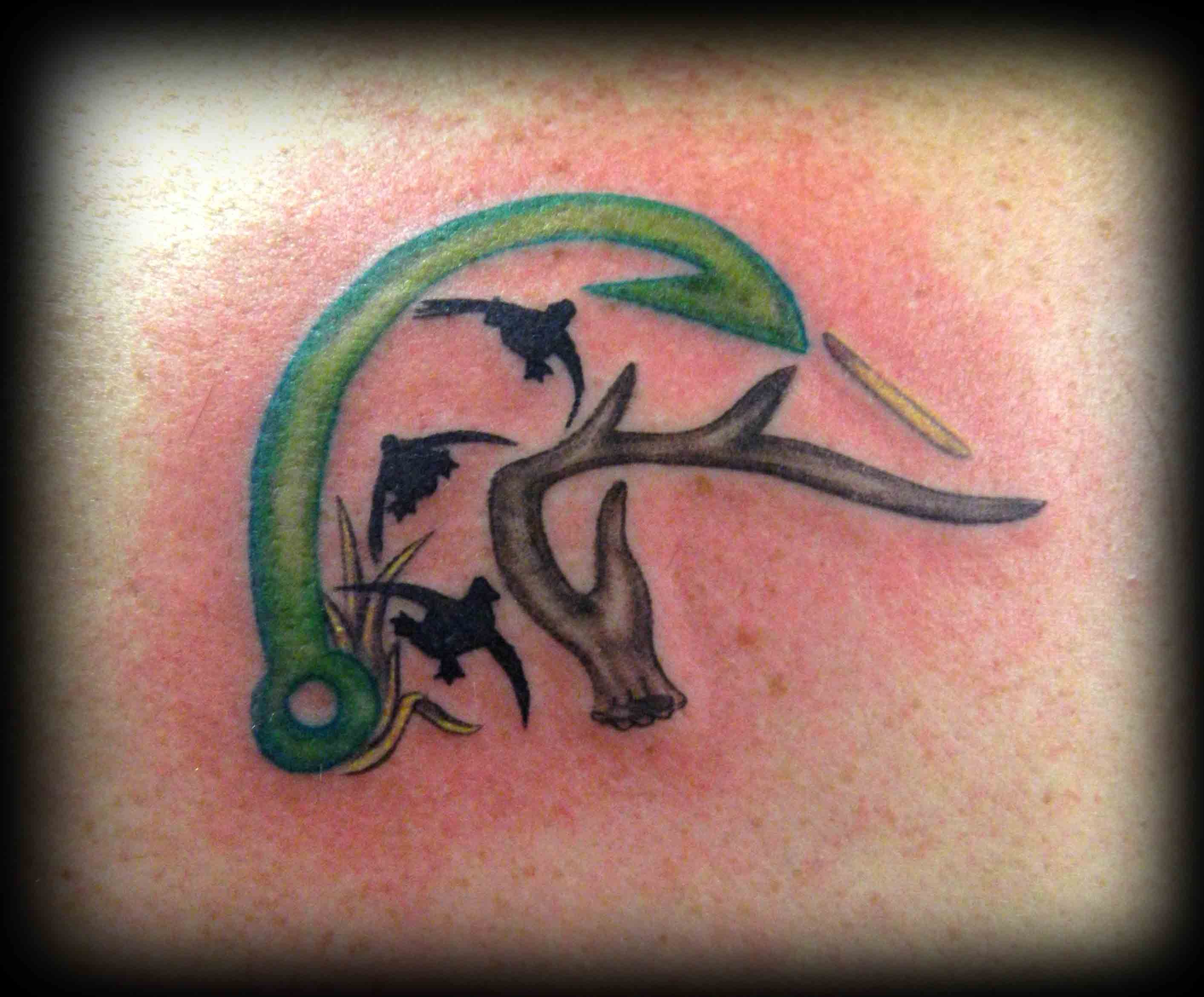 7 Hunting and Fishing Tattoo Ideas