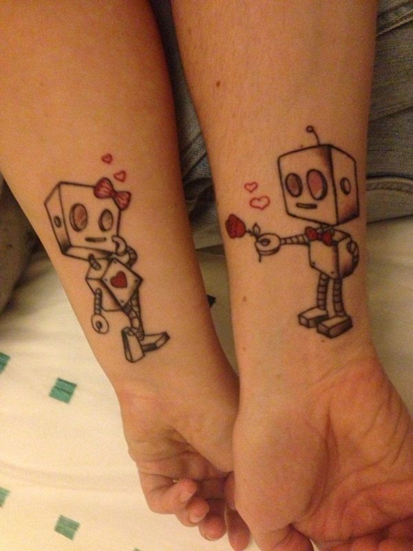 Husband and Wife Matching Tattoos Designs and Ideas