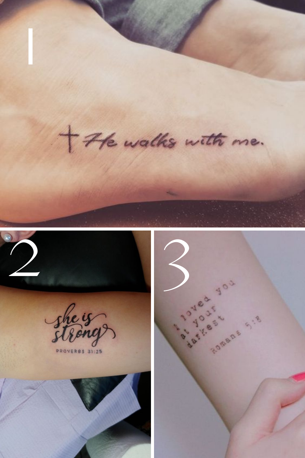 Inspirational Bible Verse Tattoos Ideas Tattooglee In 2021 Verse