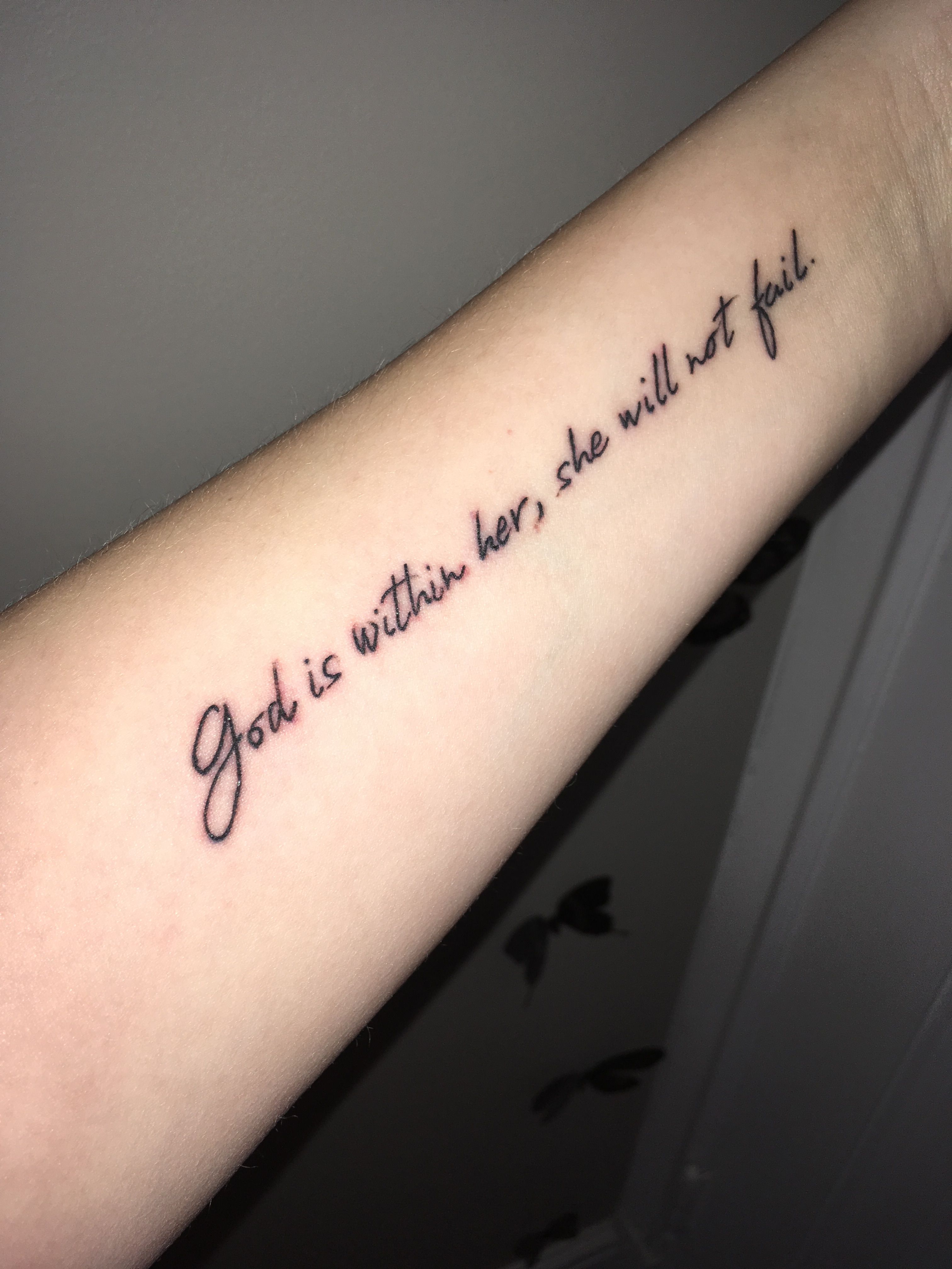 Inspirational God Tattoo Quotes