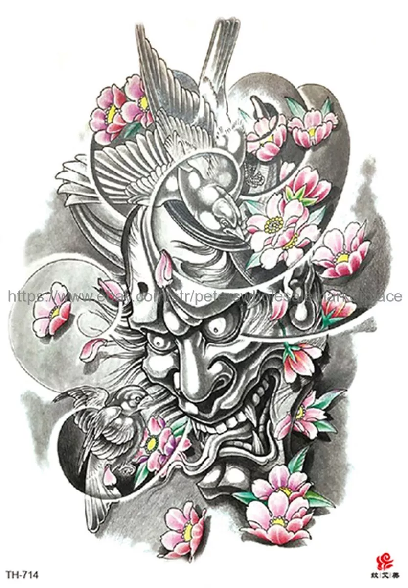 Japanese Hannya Tattoos Origins Meanings Ideas Japanese Mask Tattoo