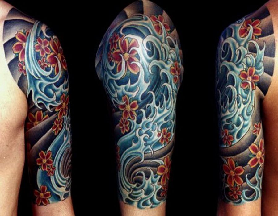 Japanese Tattoo Designs Half Sleeve For Men Youtube