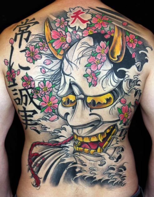 Japanese Back Tattoo Designs and Meanings Revealed